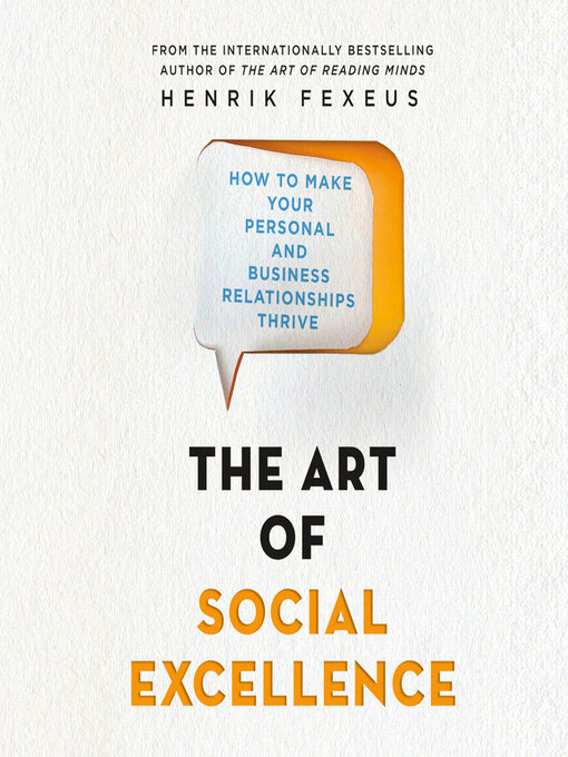 Cover image for The Art of Social Excellence